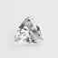 Moissanite 1PC Large 11x11 MM Triangle Faceted White Fine Man Made Loose Gemstone