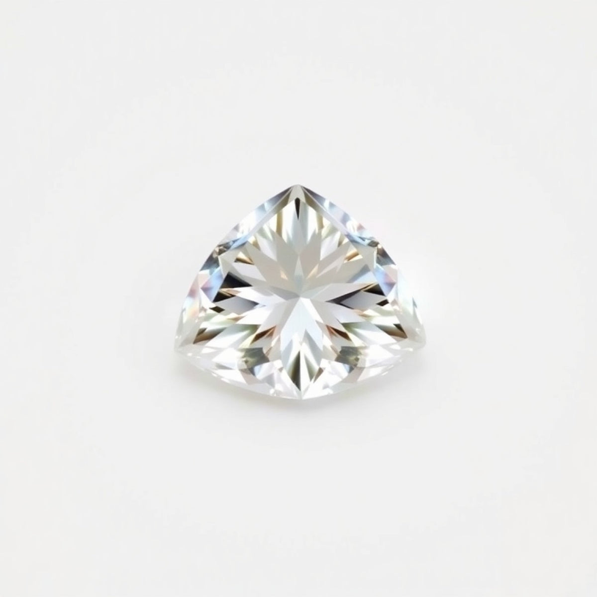 Moissanite 1PC Large 12x12 MM Triangle Faceted White High-Quality Man Made Loose Gemstones