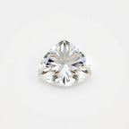 Moissanite 1PC Small 7x7 MM Triangle Faceted White Splendid Man Made Loose Gemstone