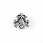 Moissanite 1PC Small 8x8 MM Triangle Faceted White Luster Man Made Loose Gemstones