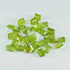 Peridot 1PC Small 7x9 MM Emerald Faceted Green Fine Semi Precious Gems