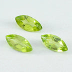 Peridot 1PC Medium 7x14 MM Marquise Faceted Green Brilliant Semi Precious Loose Gems
