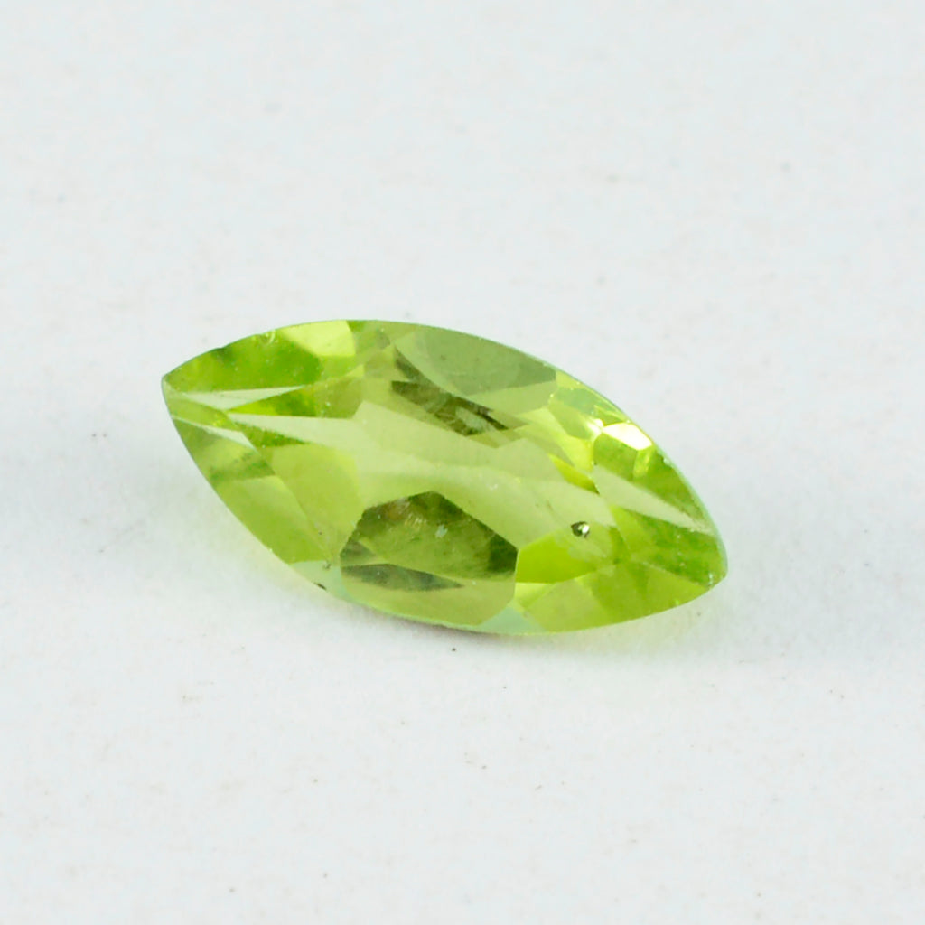 Peridot 10PC Tiny 2x4 MM Marquise Faceted Green High Quality Semi Precious Loose Gemstones