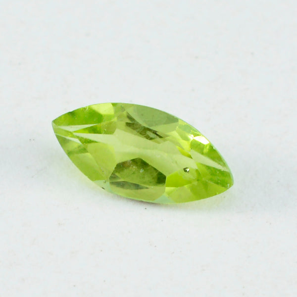 Peridot 1PC Tiny 4x8 MM Marquise Faceted Green Superior Semi Precious Loose Gemstone