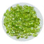 Peridot 1PC Small 6x8 MM Oval Faceted Green Fiery Semi Precious Loose Gemstone