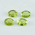 Peridot 1PC Large 9x11 MM Oval Faceted Green Luster Semi Precious Loose Gemstones