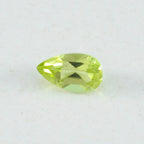 Peridot 1PC Tiny 3x5 MM Pear Faceted Green Shine Semi Precious Loose Gems