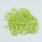 Peridot 1PC Tiny 4x6 MM Pear Faceted Green Fine Semi Precious Loose Gemstone