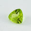 Peridot 1PC Large 11x11 MM Triangle Faceted Green Fine Semi Precious Loose Gemstone
