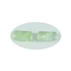 Prehnite 1PC Large 8x16 MM Baguette Cabochon Green Fine semi Precious Gems