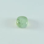 Prehnite 1PC Large 10x10 MM Cushion Cabochon Green Sparkling semi Precious Gems