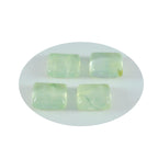 Prehnite 1PC Large 10x12 MM Emerald Cabochon Green Natural semi Precious Semi Precious Gemstone