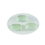 Prehnite 1PC Small 7x9 MM Emerald Cabochon Green Luster semi Precious Precious Gemstone