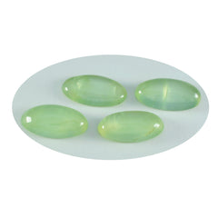 Prehnite 1PC Medium 7x14 MM Marquise  Cabochon Green Genuine semi Precious Precious Gemstone