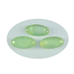 Prehnit 1PC Groß 8x16 MM Marquise Cabochon Grün Hochwertige Halbedelsteine