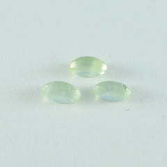 Prehnite 1PC Small 6x12 MM Marquise  Cabochon Green Natural semi Precious Semi Precious Gemstone