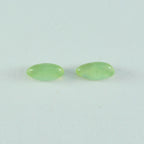 Prehnite 1PC Large 8x16 MM Marquise  Cabochon Green Superior semi Precious Gems