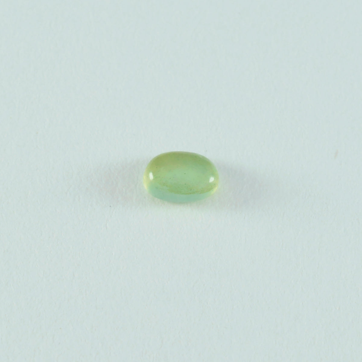 Prehnite 10PC Tiny 4x6 MM Oval Cabochon Green Lustrous semi Precious Semi Precious Gemstone Main image