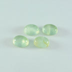 Prehnite 1PC Small 7x9 MM Oval Cabochon Green Natural semi Precious Loose Gemstone