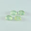 Prehnite 1PC Small 7x9 MM Oval Cabochon Green Natural semi Precious Loose Gemstone