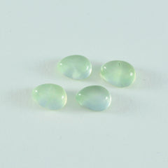 Prehnite 1PC Large 8x12 MM Pear Cabochon Green Luster semi Precious Precious Gemstone