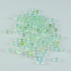 Prehnite 10PC Tiny 3x3 MM Round Cabochon Green Polished semi Precious Precious Gemstone