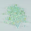 Prehnite 10PC Tiny 3x3 MM Round Cabochon Green Polished semi Precious Precious Gemstone