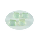 Prehnite 1PC Large 11x11 MM Square Cabochon Green Fine semi Precious Gems