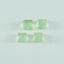 Prehnite 1PC Small 7x7 MM Square Cabochon Green Splendid semi Precious Loose Gemstone