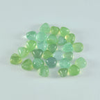 Prehnite 10PC Tiny 3x3 MM Triangle Cabochon Green High Quality semi Precious Loose Gems