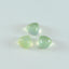 Prehnite 1PC Small 8x8 MM Triangle Cabochon Green Fiery semi Precious Gems