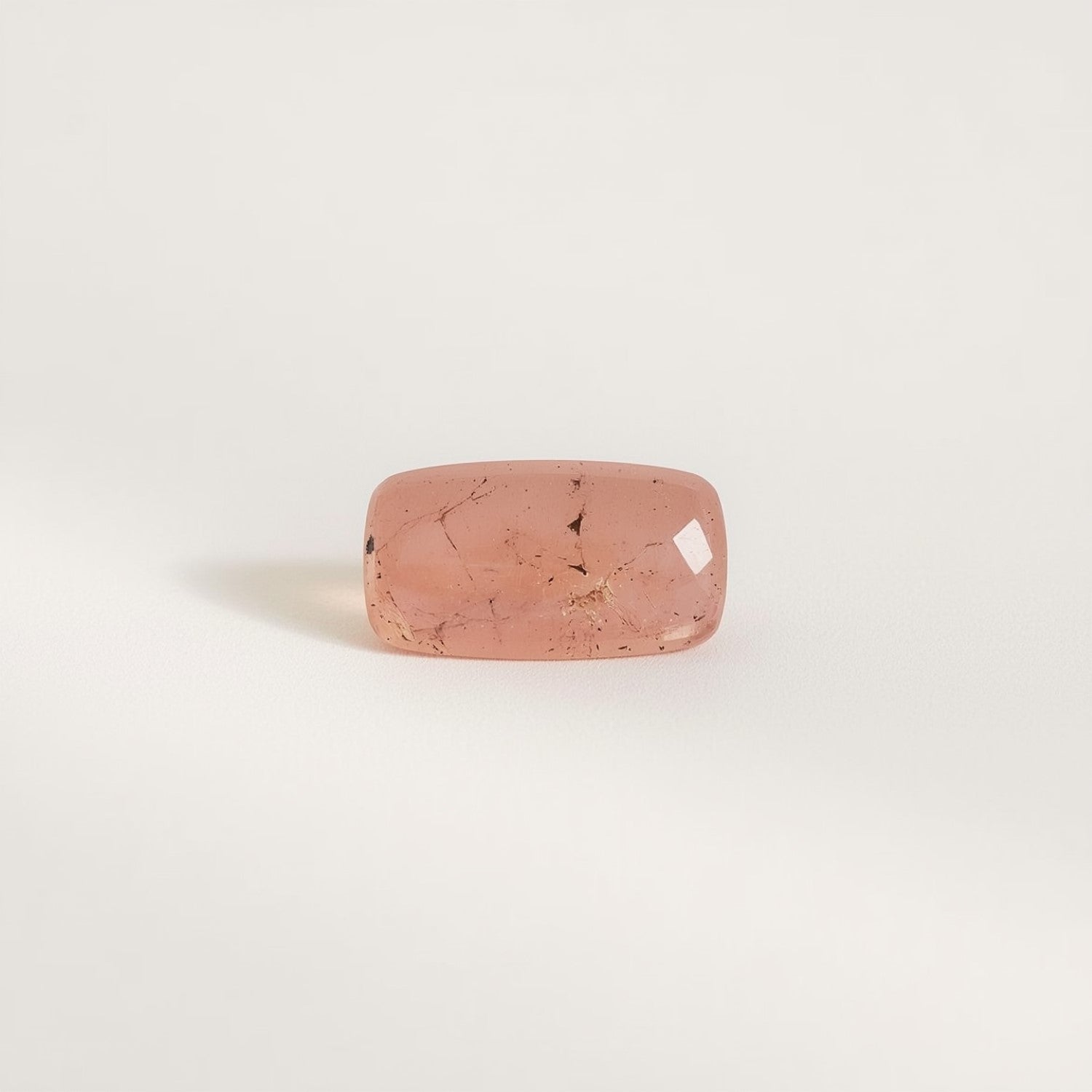 Pink Tourmaline 10PC Tiny 3x6 MM Baguette Cabochon Pink Genuine semi Precious Loose Gems Huvudsaklig produktbild