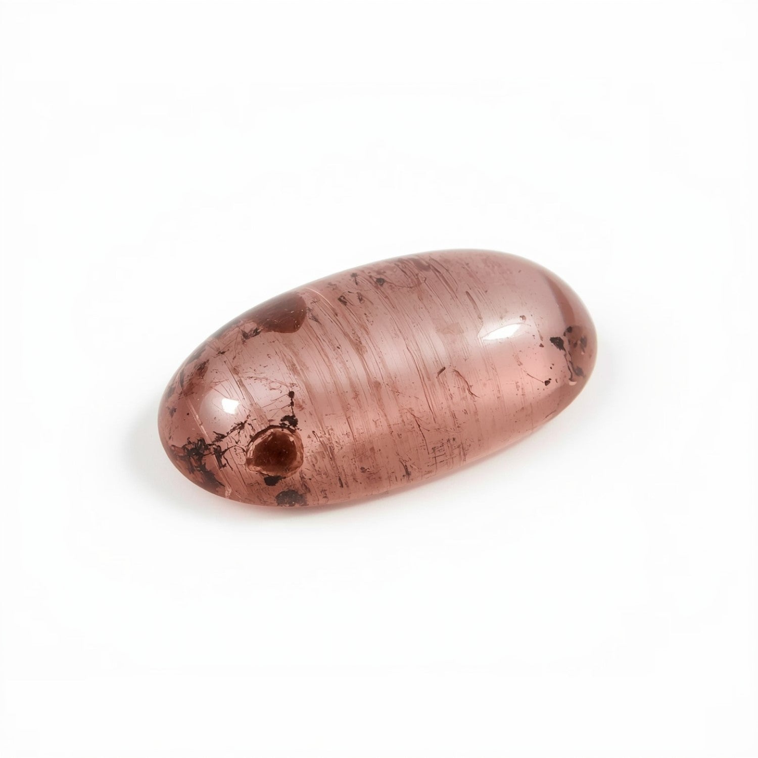 Pink Tourmaline 1PC Small 5x10 MM Baguette Cabochon Pink Pure semi Precious Loose Gemstones Image secondaire du produit