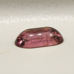 Pink Tourmaline 1PC Small 6x12 MM Baguette Cabochon Pink Fiery semi Precious Semi Precious Gemstone
