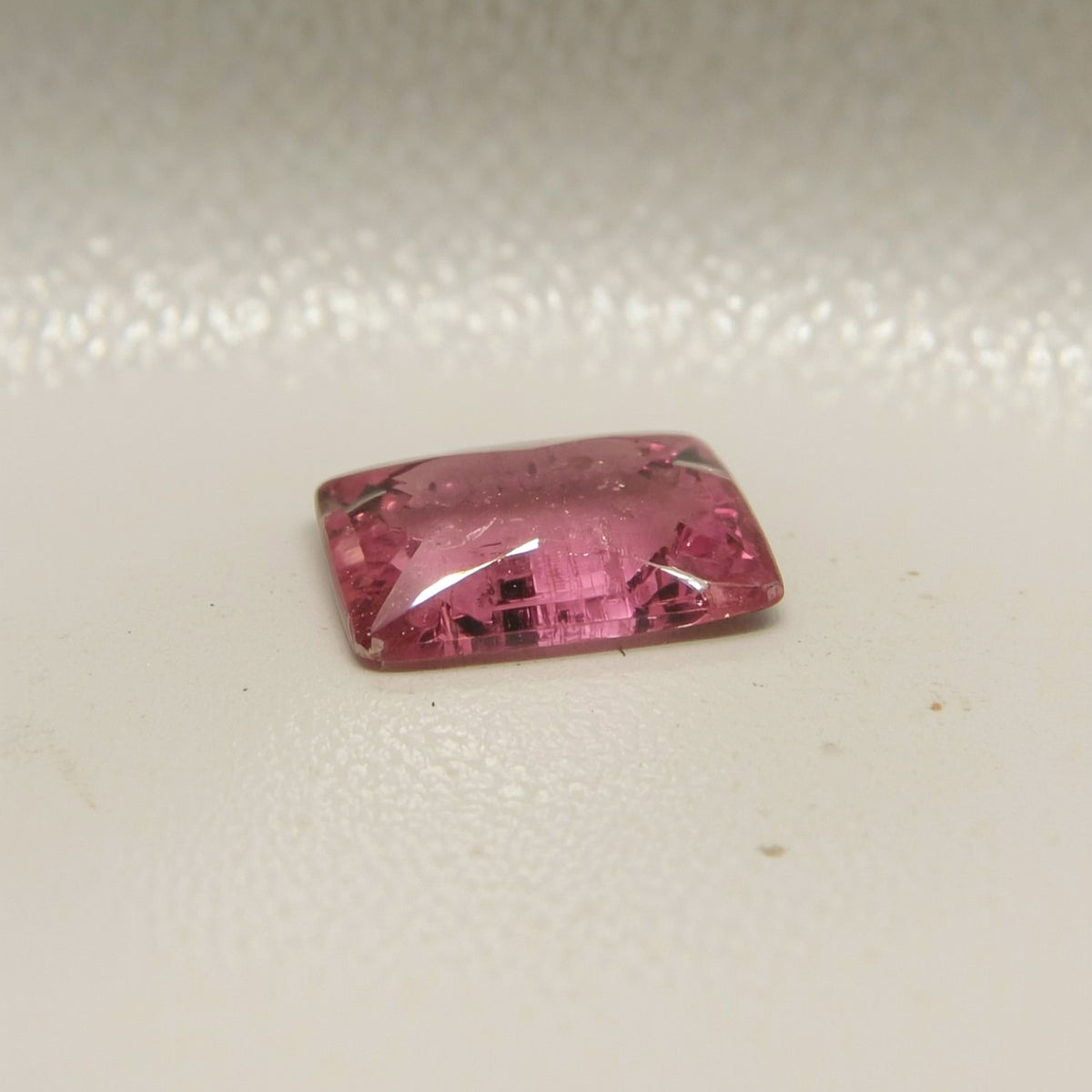 Pink Tourmaline 1PC Medium 7x14 MM Baguette Cabochon Pink Brilliant semi Precious Precious Gemstone