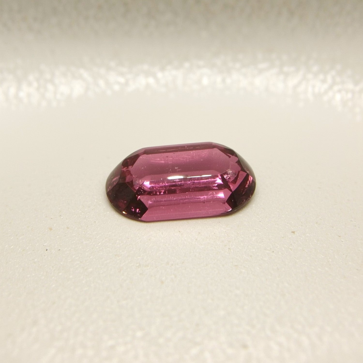 Pink Tourmaline 1PC Medium 7x14 MM Baguette Cabochon Pink Brilliant semi Precious Precious Gemstone Image secondaire du produit