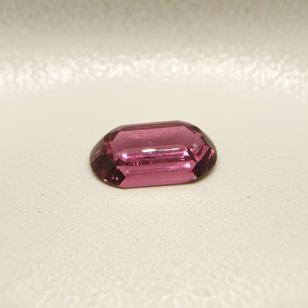 Pink Tourmaline 1PC Medium 7x14 MM Baguette Cabochon Pink Brilliant semi Precious Precious Gemstone