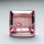 Pink Tourmaline 1PC Large 10x10 MM Cushion Cabochon Pink Shine semi Precious Loose Gemstones