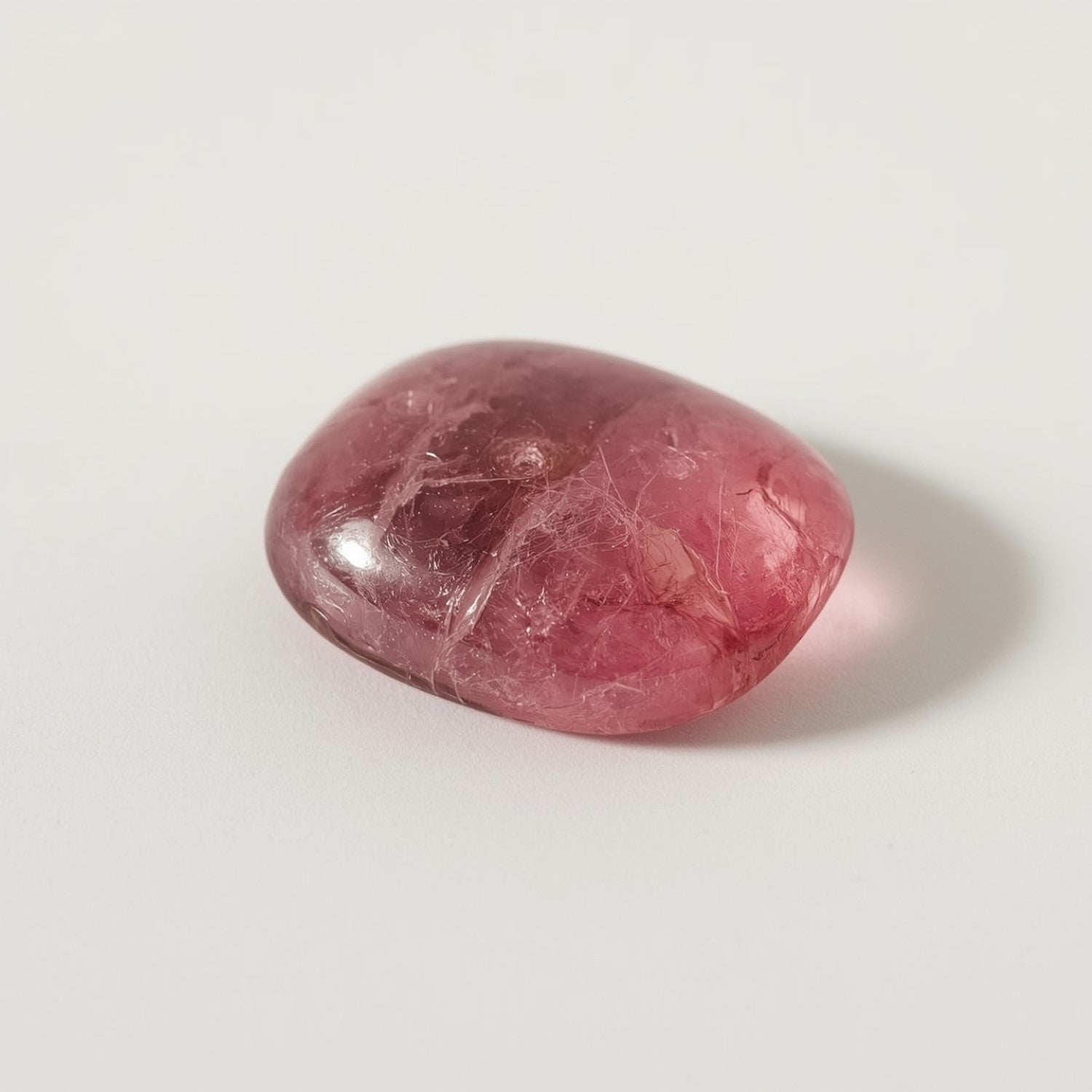 Pink Tourmaline 1PC Large 11x11 MM Cushion Cabochon Pink Fine semi Precious Semi Precious Gemstone