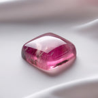 Pink Tourmaline 1PC Small 7x7 MM Cushion Cabochon Pink Splendid semi Precious Gems
