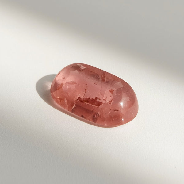 Pink Tourmaline 1PC Medium 7x10 MM Emerald Cabochon Pink High-Quality semi Precious Loose Gems