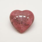 Pink Tourmaline 1PC Large 10x10 MM Heart Cabochon Pink Sparkling semi Precious Semi Precious Gemstone
