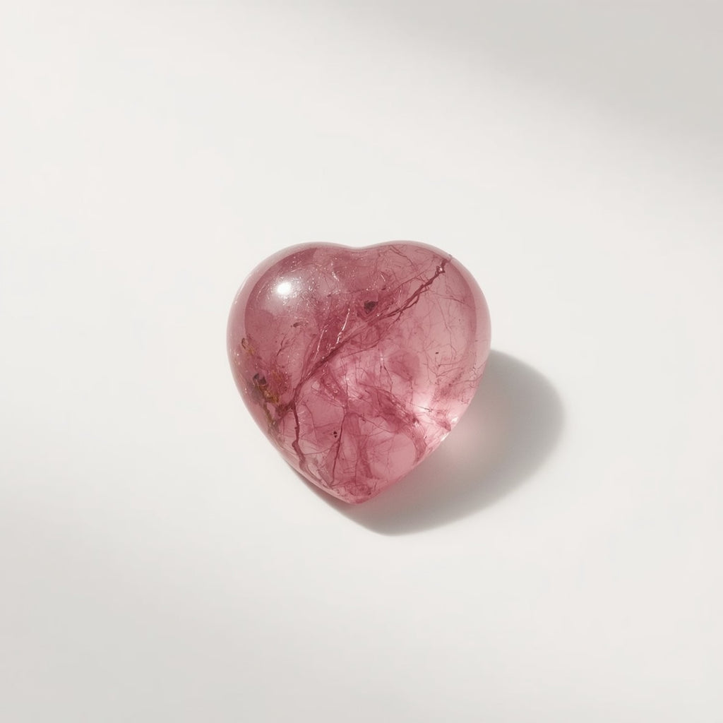 Pink Tourmaline 10PC Tiny 3x3 MM Heart Cabochon Pink High-Quality semi Precious Loose Gemstones