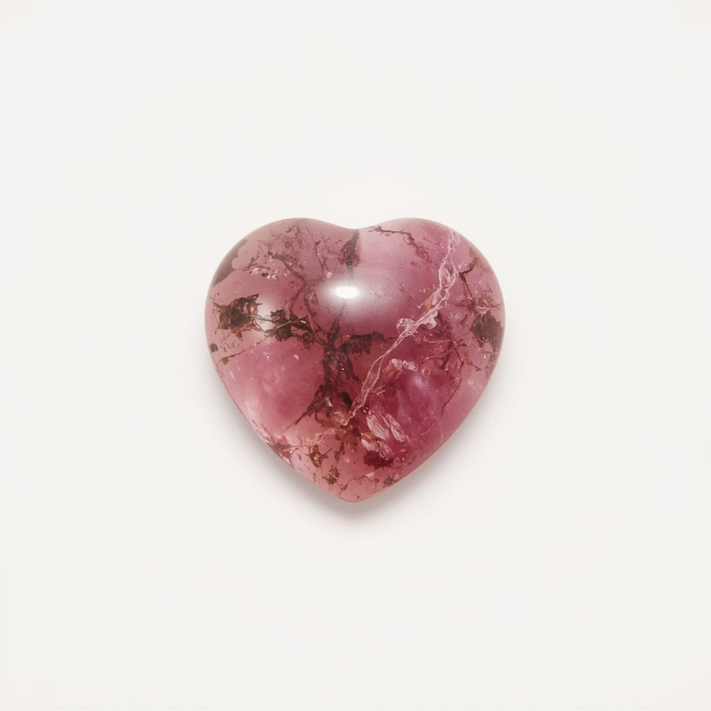 Pink Tourmaline 10PC Tiny 3x3 MM Heart Cabochon Pink High-Quality semi Precious Loose Gemstones