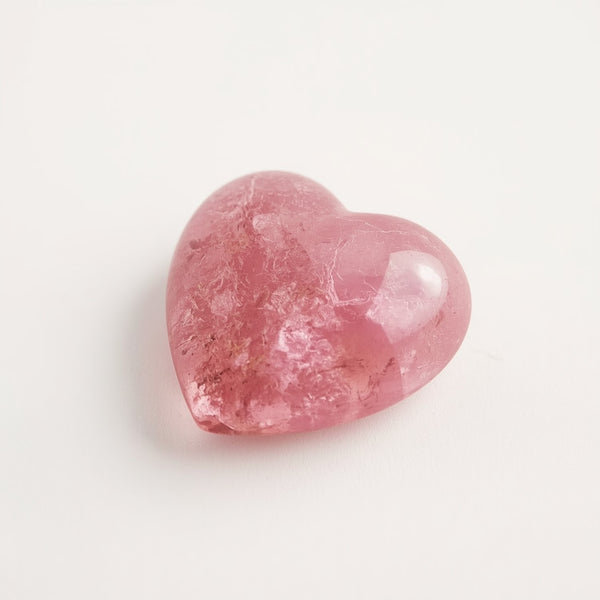 Pink Tourmaline 10PC Tiny 5x5 MM Heart Cabochon Pink Genuine semi Precious Precious Gemstone