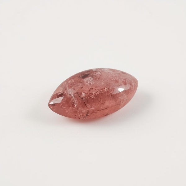 Pink Tourmaline 1PC Small 5x10 MM Marquise  Cabochon Pink Polished semi Precious Loose Gemstones