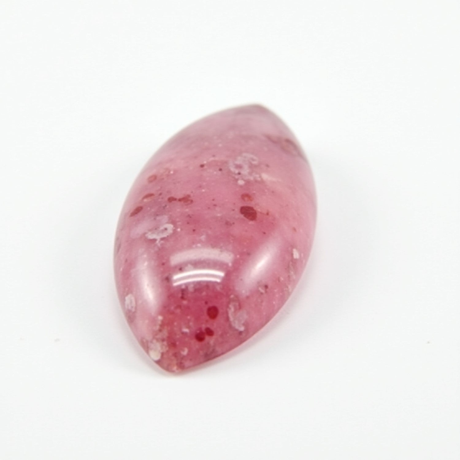 Pink Tourmaline 1PC Small 5x10 MM Marquise  Cabochon Pink Polished semi Precious Loose Gemstones