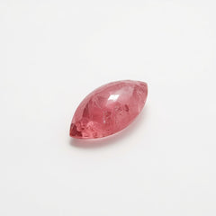 Pink Tourmaline 1PC Medium 7x14 MM Marquise  Cabochon Pink Luster semi Precious Precious Gemstone