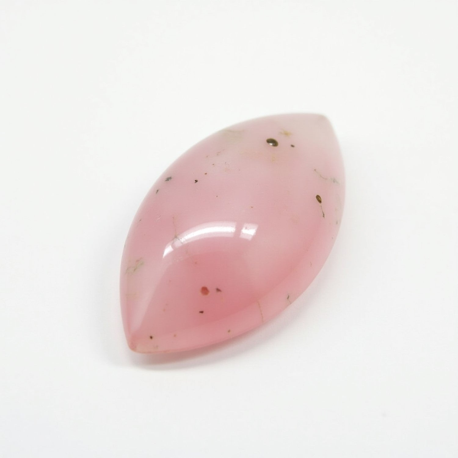 Pink Tourmaline 1PC Large 8x16 MM Marquise  Cabochon Pink Lustrous semi Precious Gems Main image