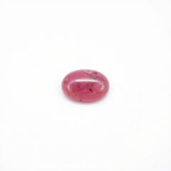 Pink Tourmaline 10PC Tiny 3x5 MM Oval Cabochon Pink Fine semi Precious Semi Precious Gemstone